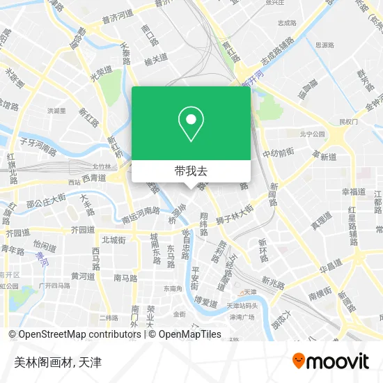 美林阁画材地图