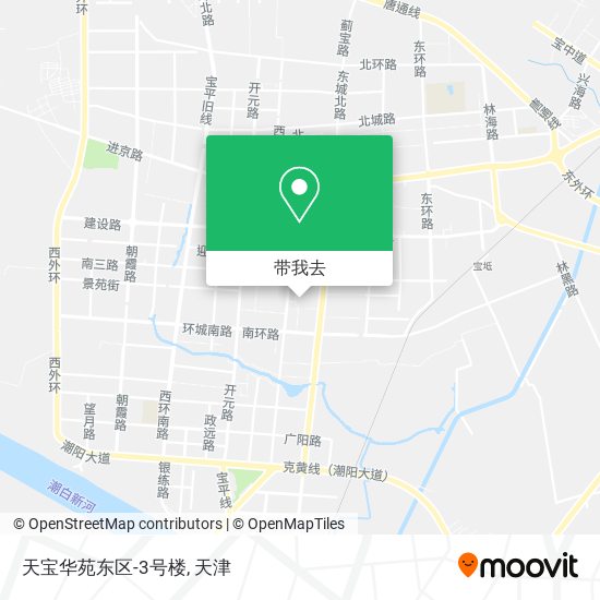 天宝华苑东区-3号楼地图
