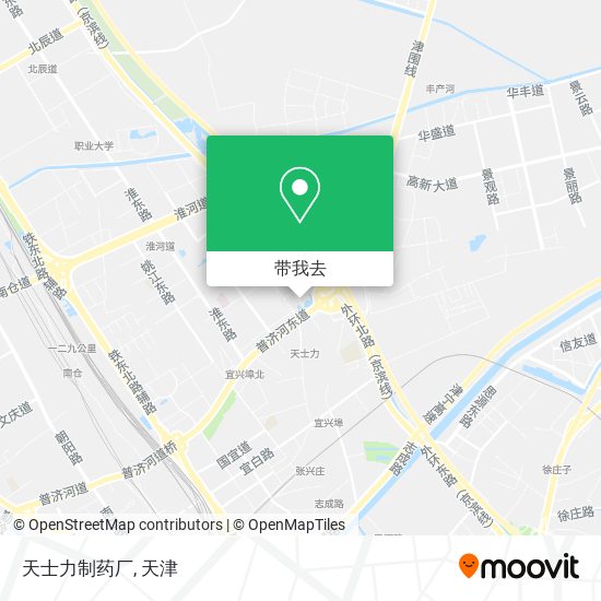 天士力制药厂地图