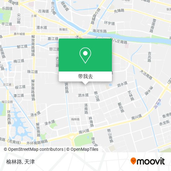 榆林路地图