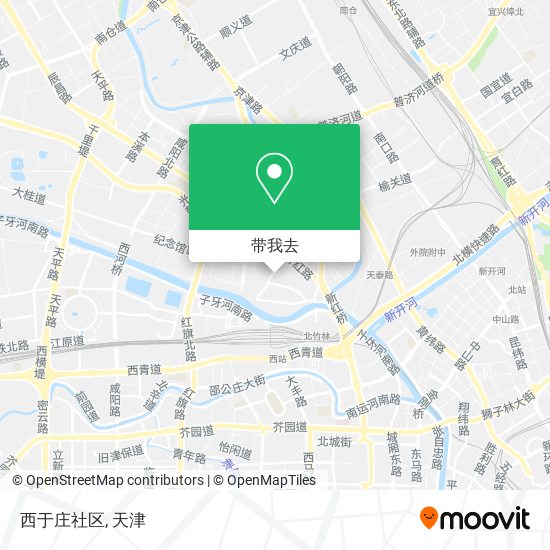 西于庄社区地图