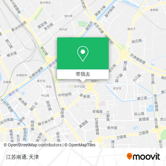江苏南通地图