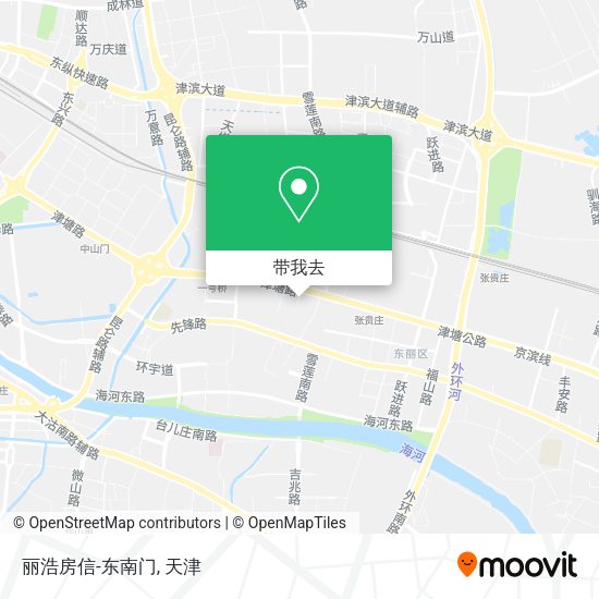 丽浩房信-东南门地图
