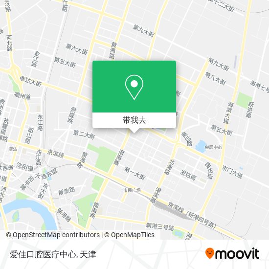爱佳口腔医疗中心地图