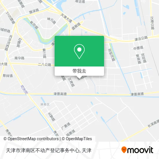 天津市津南区不动产登记事务中心地图