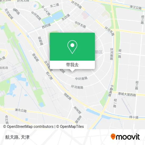 航天路地图