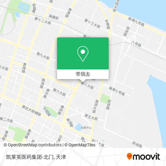 凯莱英医药集团-北门地图