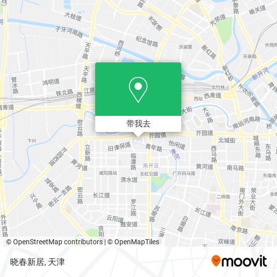晓春新居地图