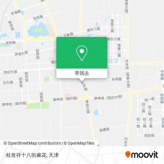 桂发祥十八街麻花地图