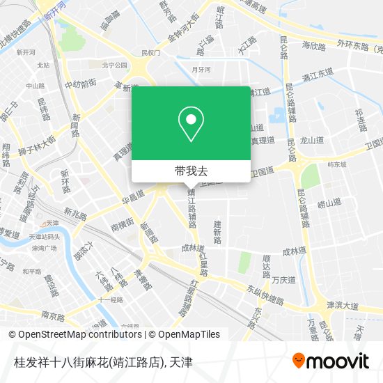 桂发祥十八街麻花(靖江路店)地图