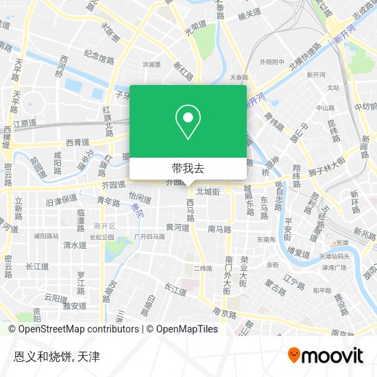 恩义和烧饼地图