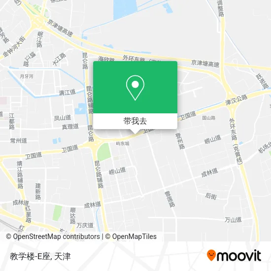 教学楼-E座地图