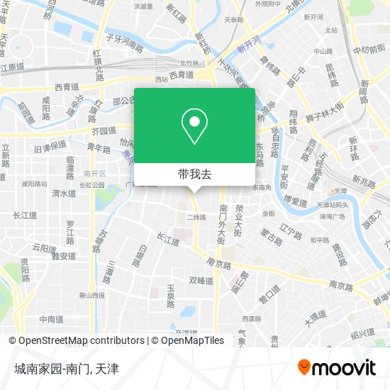 城南家园-南门地图
