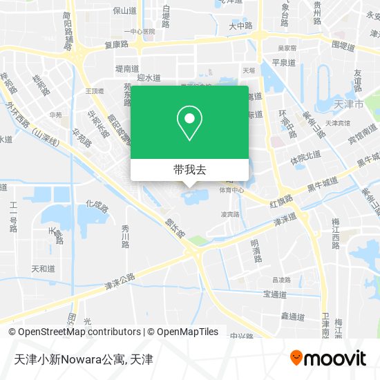 天津小新Nowara公寓地图