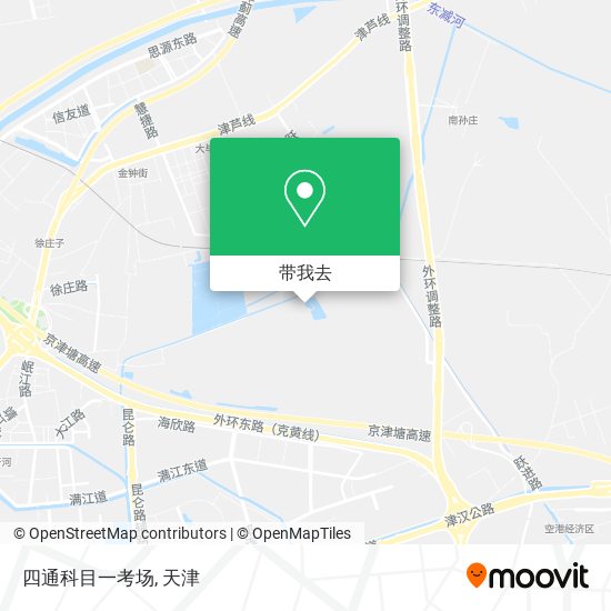 四通科目一考场地图