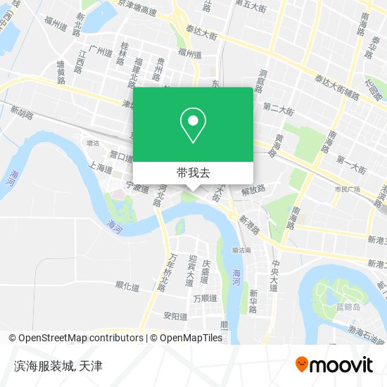 滨海服装城地图