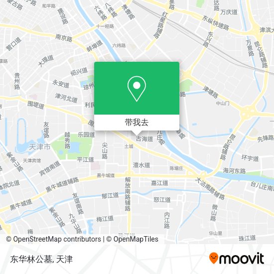 东华林公墓地图
