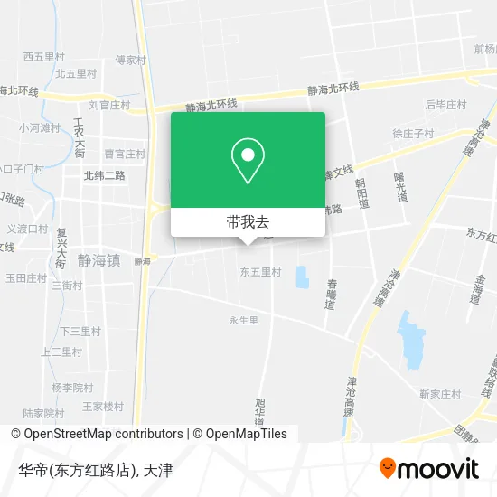 华帝(东方红路店)地图