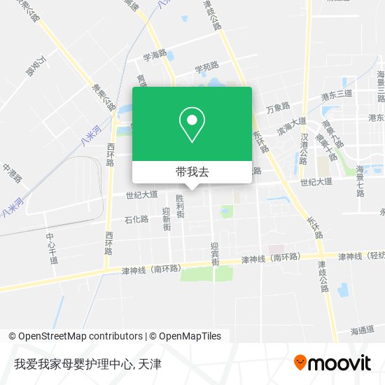 我爱我家母婴护理中心地图