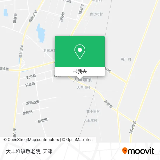 大丰堆镇敬老院地图