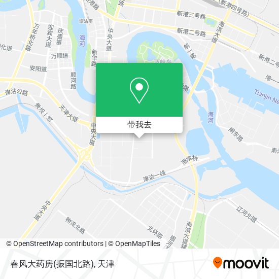 春风大药房(振国北路)地图