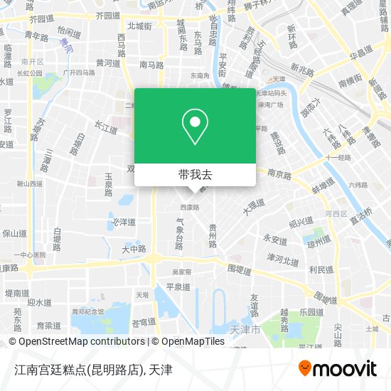 江南宫廷糕点(昆明路店)地图