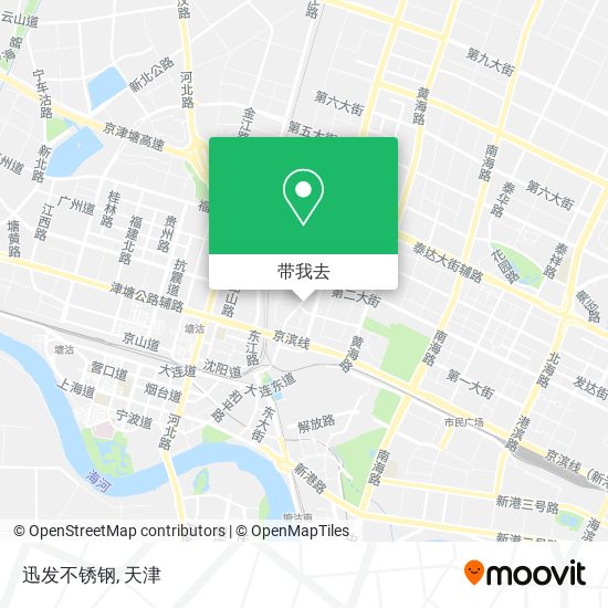迅发不锈钢地图