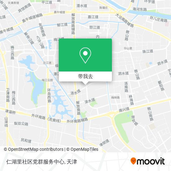 仁湖里社区党群服务中心地图