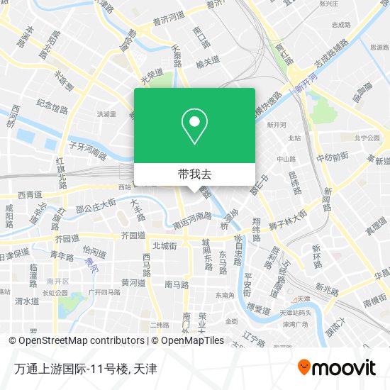 万通上游国际-11号楼地图