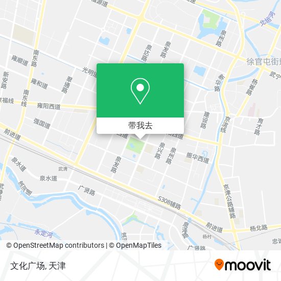 文化广场地图