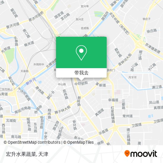 宏升水果蔬菜地图
