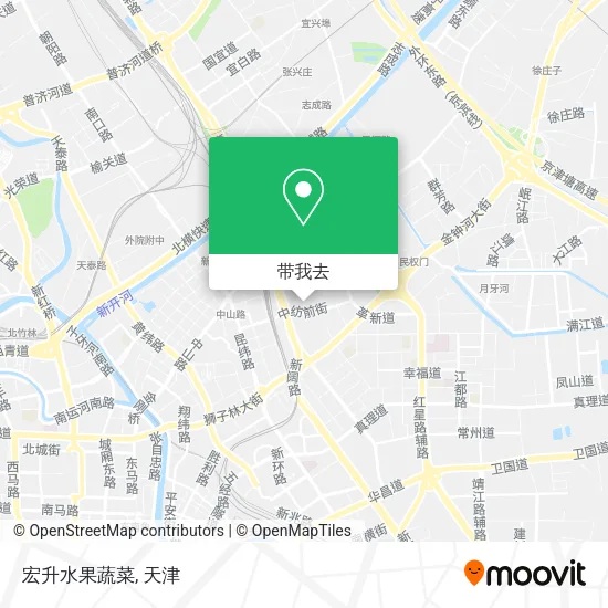 宏升水果蔬菜地图