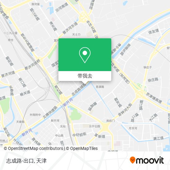 志成路-出口地图
