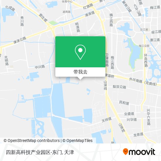 四新高科技产业园区-东门地图