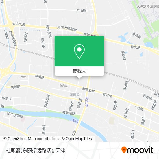 桂顺斋(东丽招远路店)地图