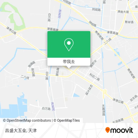 昌盛大五金地图