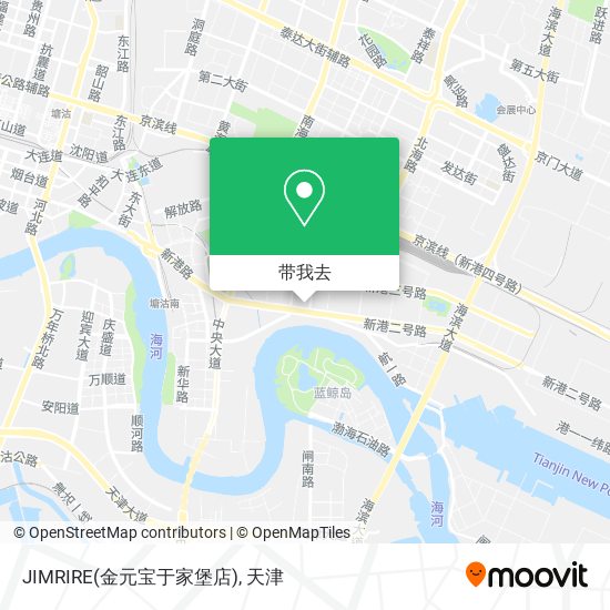 JIMRIRE(金元宝于家堡店)地图