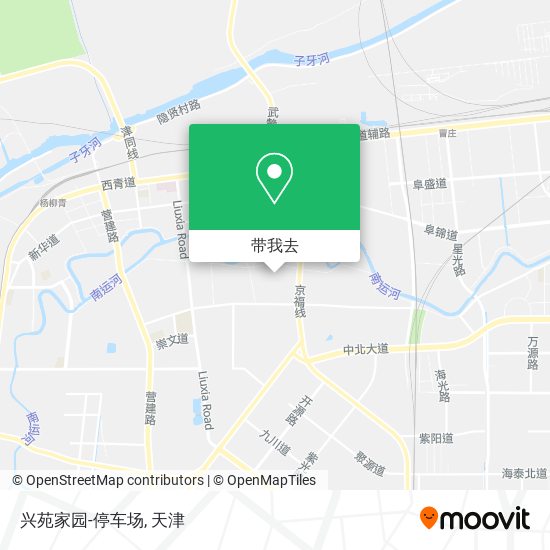 兴苑家园-停车场地图