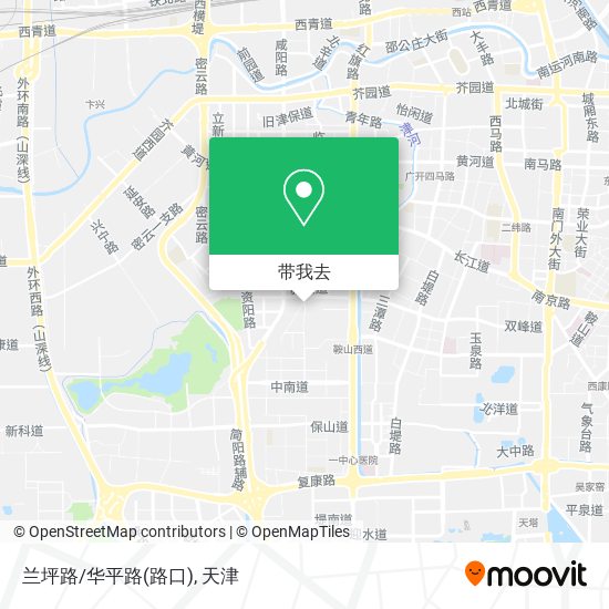 兰坪路/华平路(路口)地图