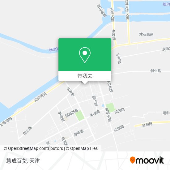 慧成百货地图