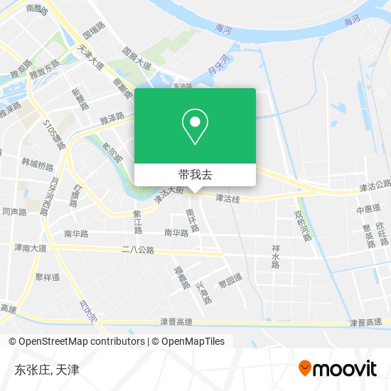 东张庄地图