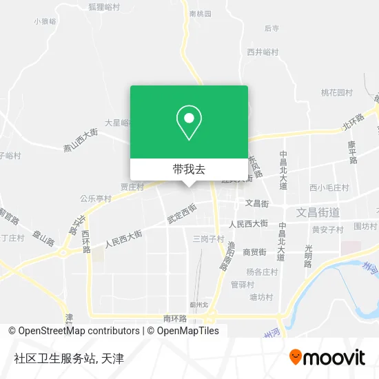 社区卫生服务站地图