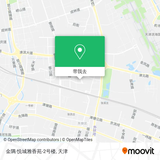 金隅·悦城雅香苑-2号楼地图