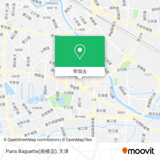 Paris Baguette(南楼店)地图
