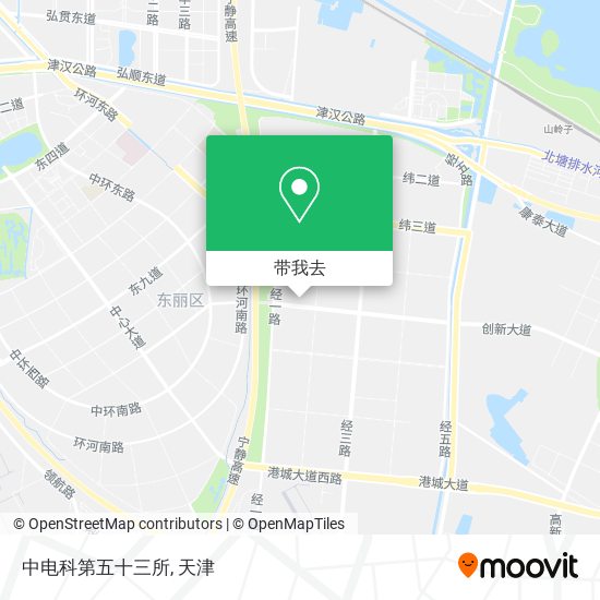 中电科第五十三所地图