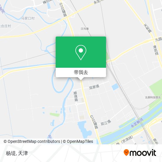 杨堤地图