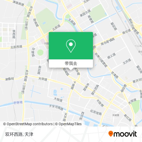 双环西路地图