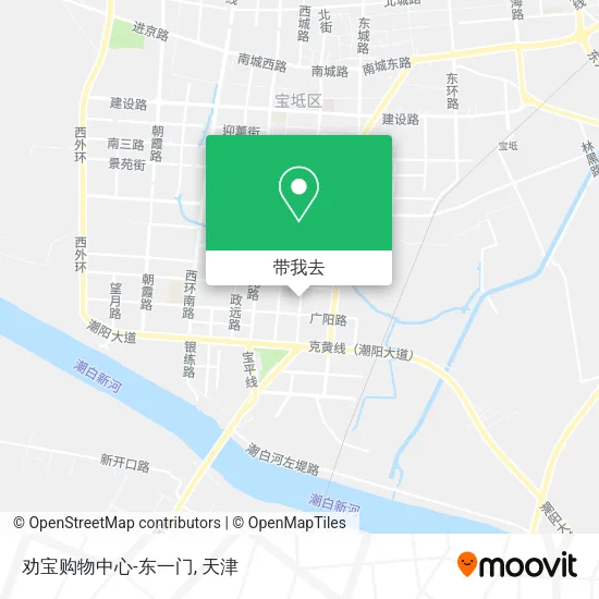 劝宝购物中心-东一门地图