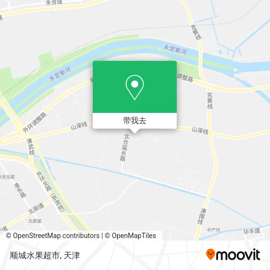 顺城水果超市地图