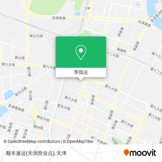 顺丰速运(天润营业点)地图
